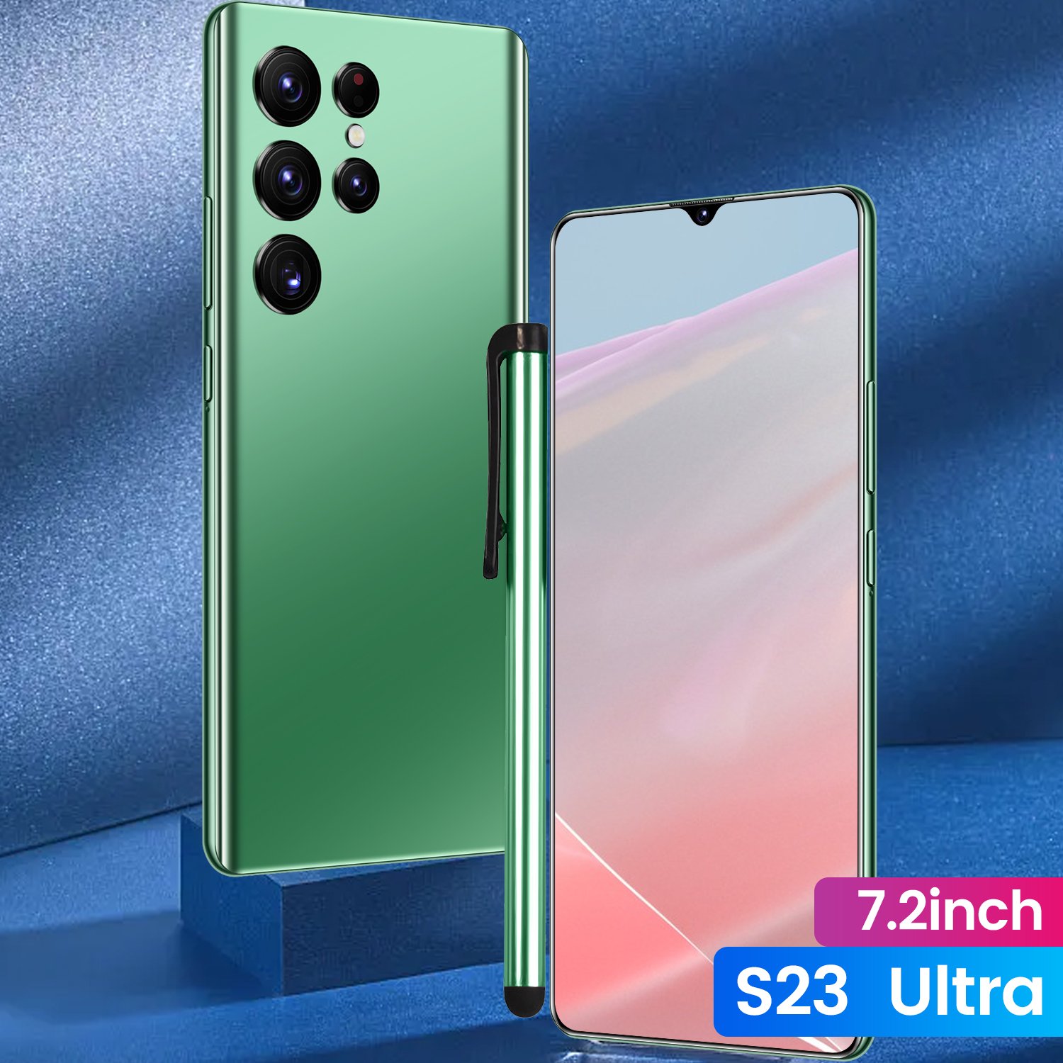 2023 new ultra-high speed S23 Ultra 16GB+1TB 5G smart phone 7.2-inch 48MP+100MP Snapdragon 8+2 Android 12 smart game phone